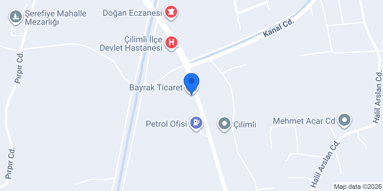 Bayrak Ticaret konumu