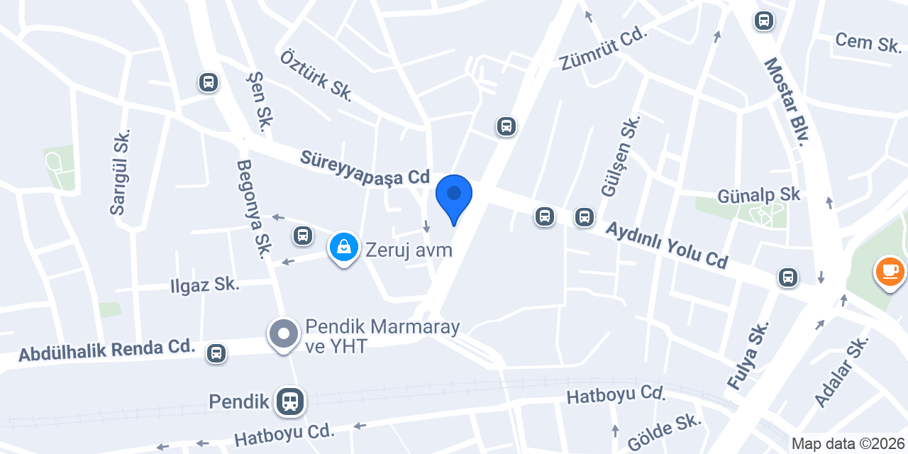 Gaziburma Ünal Pendik Express konumu