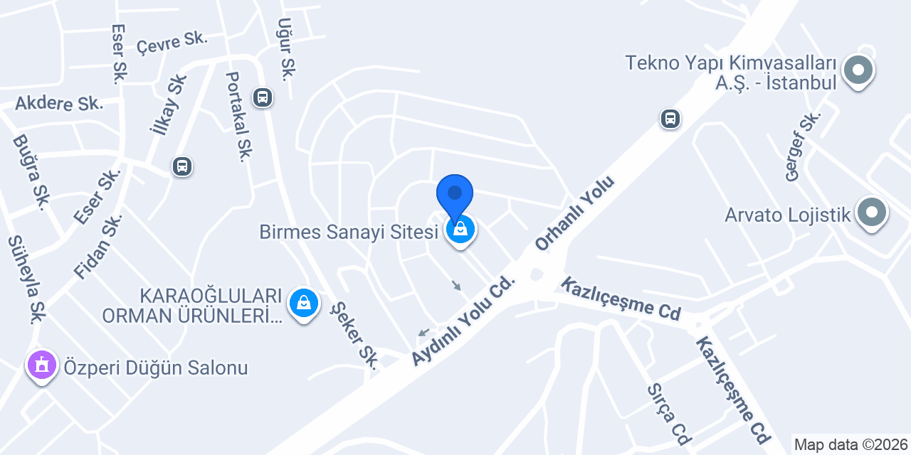 MT Rulman Hırd Dış Tic. Ltd. Şti. konumu
