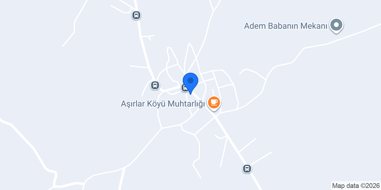 Aşırlar İlköğretim Okulu konumu