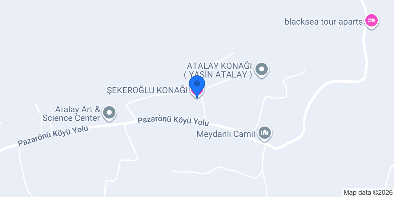 ŞEKEROĞLU KONAĞI konumu