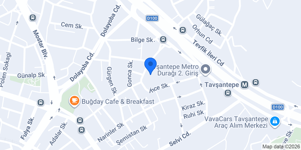 Pendik Kaymakamlığı konumu