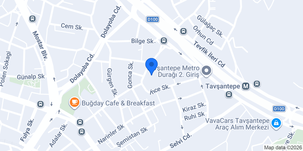 Pendik Tapu Müdürlüğü konumu