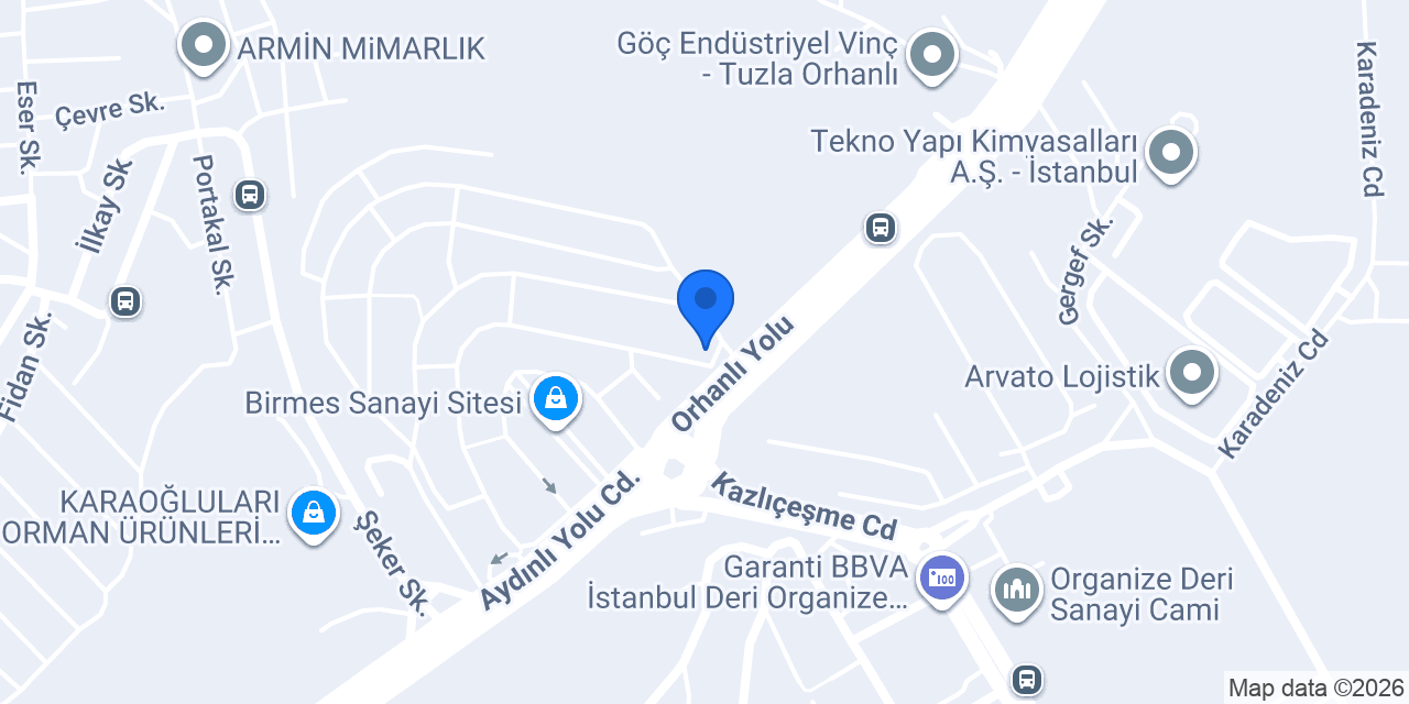 Dizayn Su Arıtma konumu