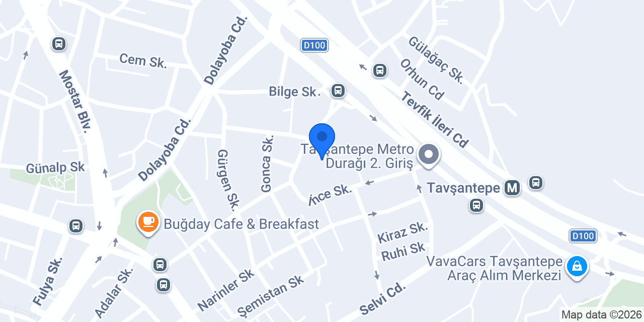 Pendik Mal Müdürlüğü konumu