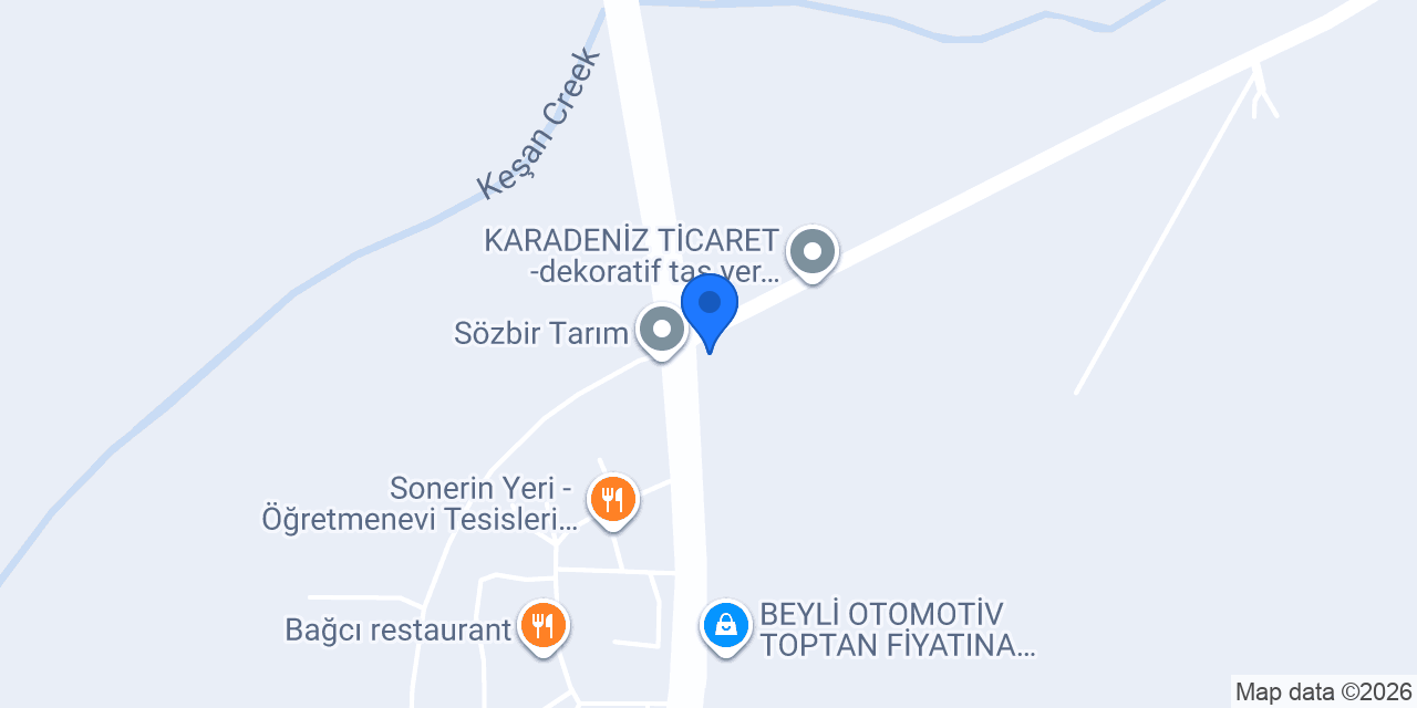 ŞEN ELEKTRİK - DEPO konumu