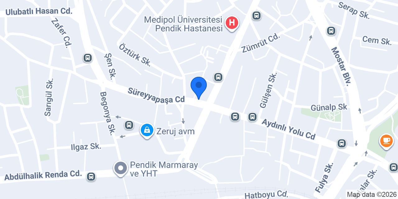 Kavram Özel Öğretim Kursu konumu