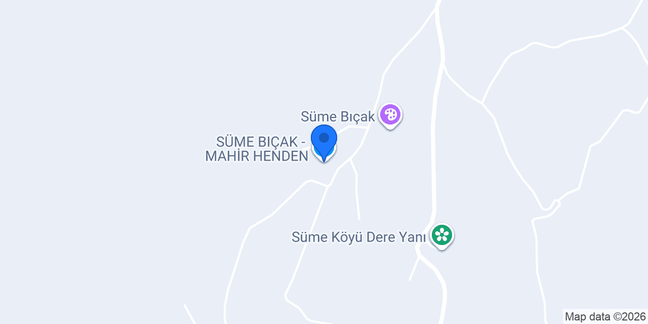 SÜME BIÇAK - MAHİR HENDEN konumu