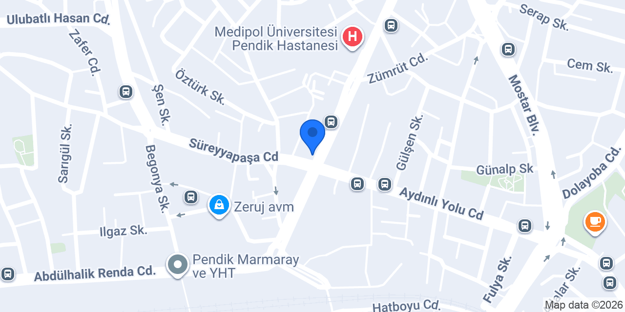 Eminevim Pendik Merkez Şube konumu