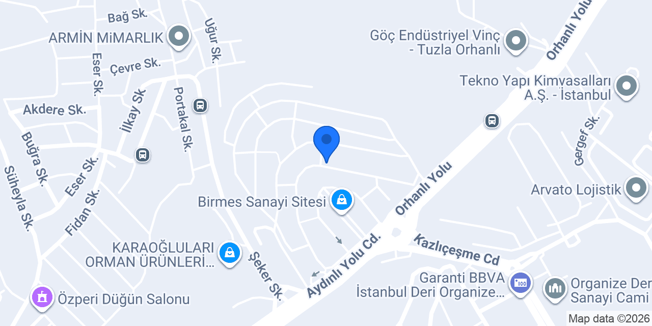 EYM Mühendislik konumu
