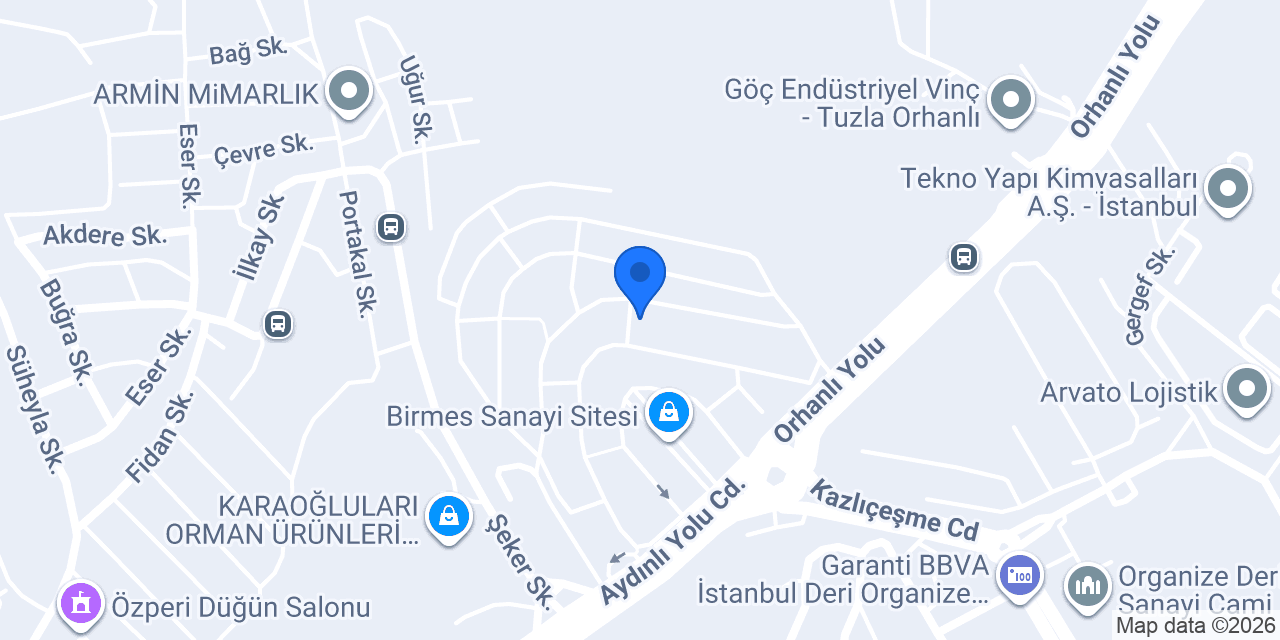 Enler Çelik konumu