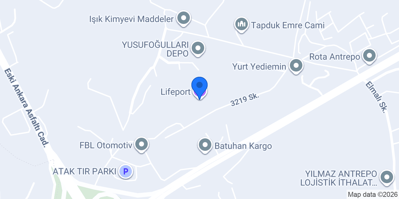 ANT Orman Ürünleri konumu
