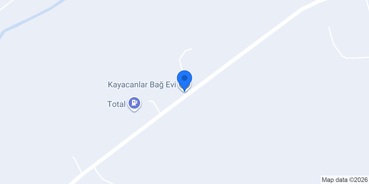 Kayacanlar Bağ Evi konumu