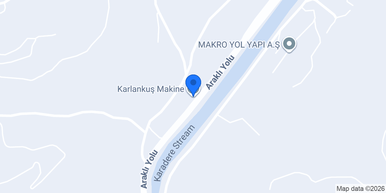 Karlankuş Makine konumu