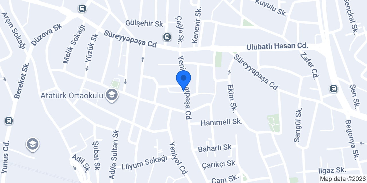 Akay Yapı Mimari Dekorasyon konumu