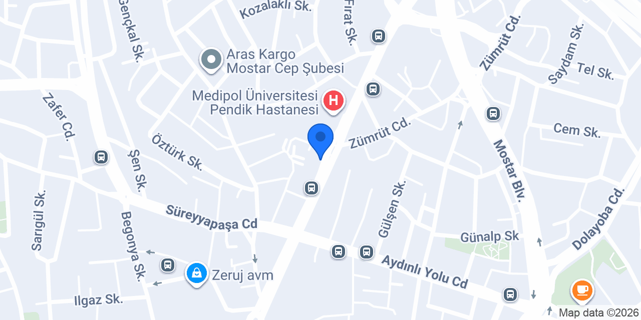 Bulvar Eczanesi konumu