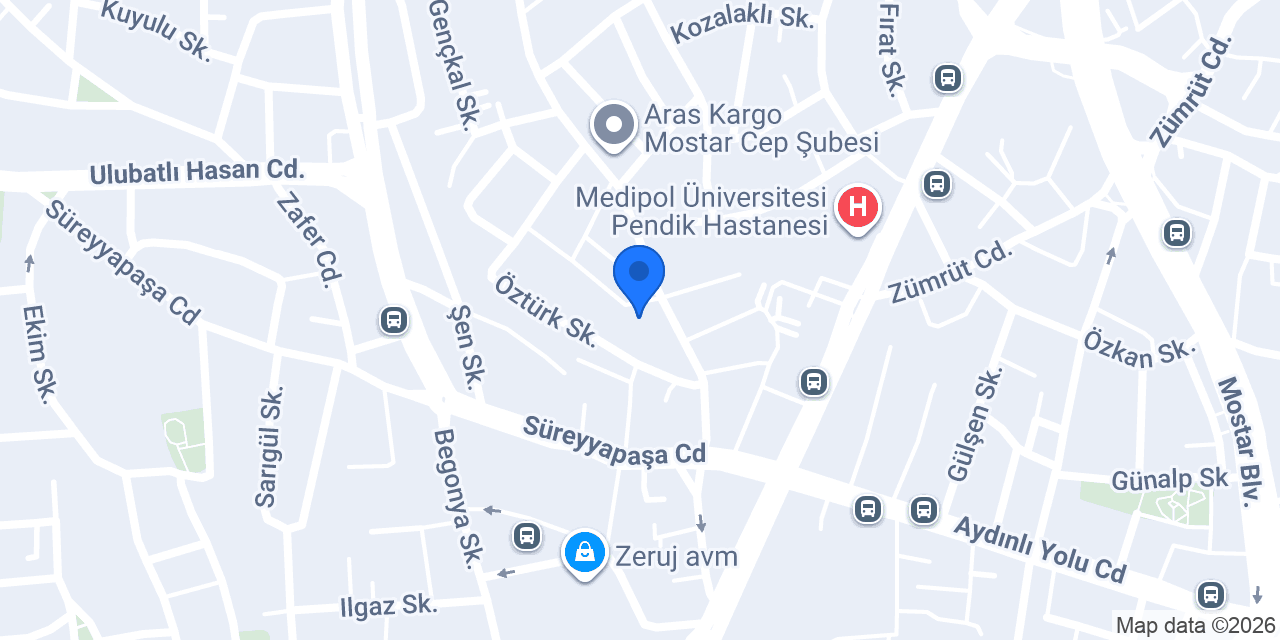 LOP-ET PENDİK konumu