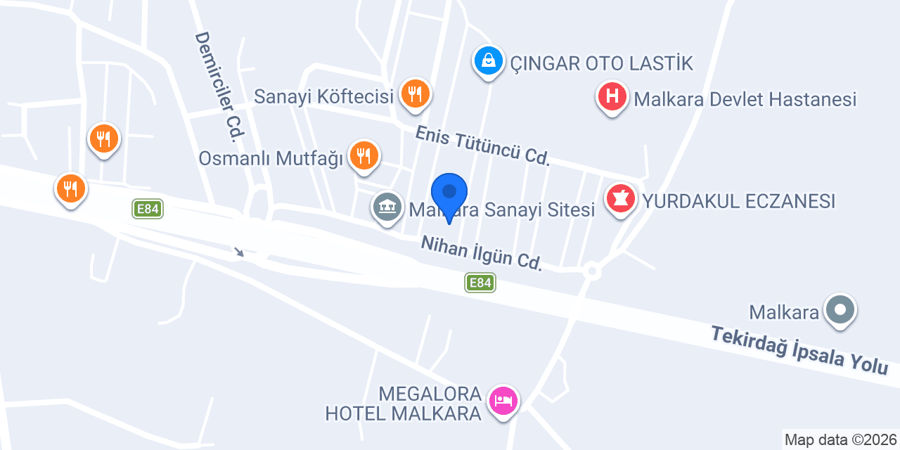 Ayaz Lastik konumu
