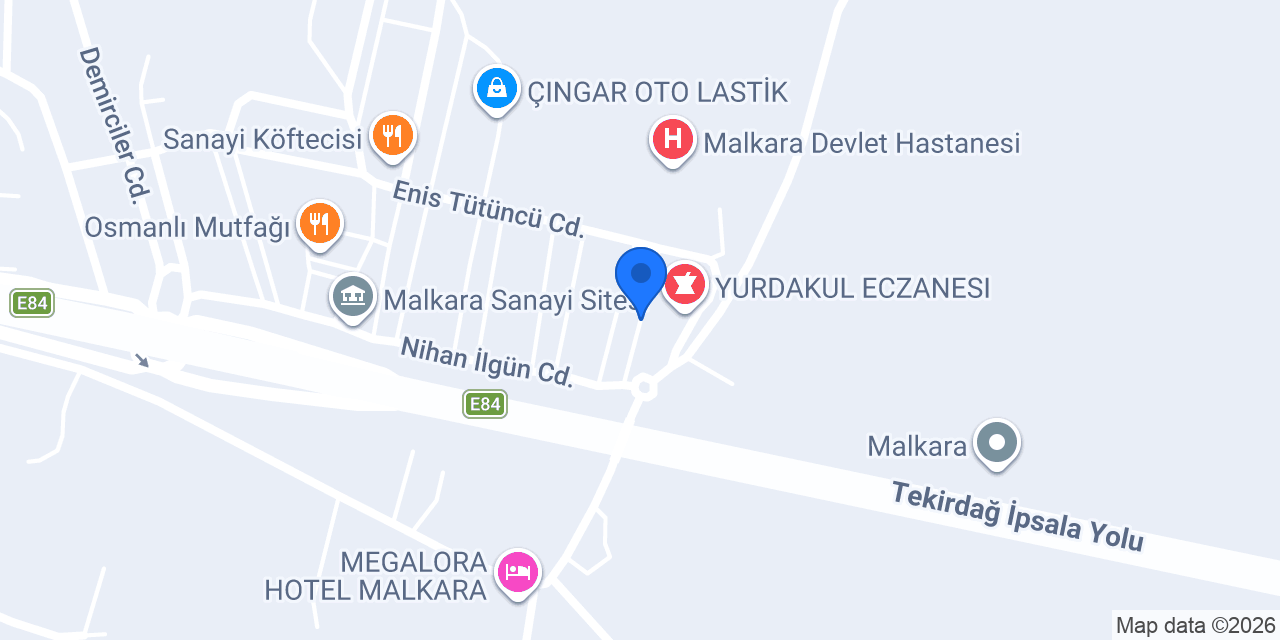 Gönenceli rotbalans lastik servisi konumu