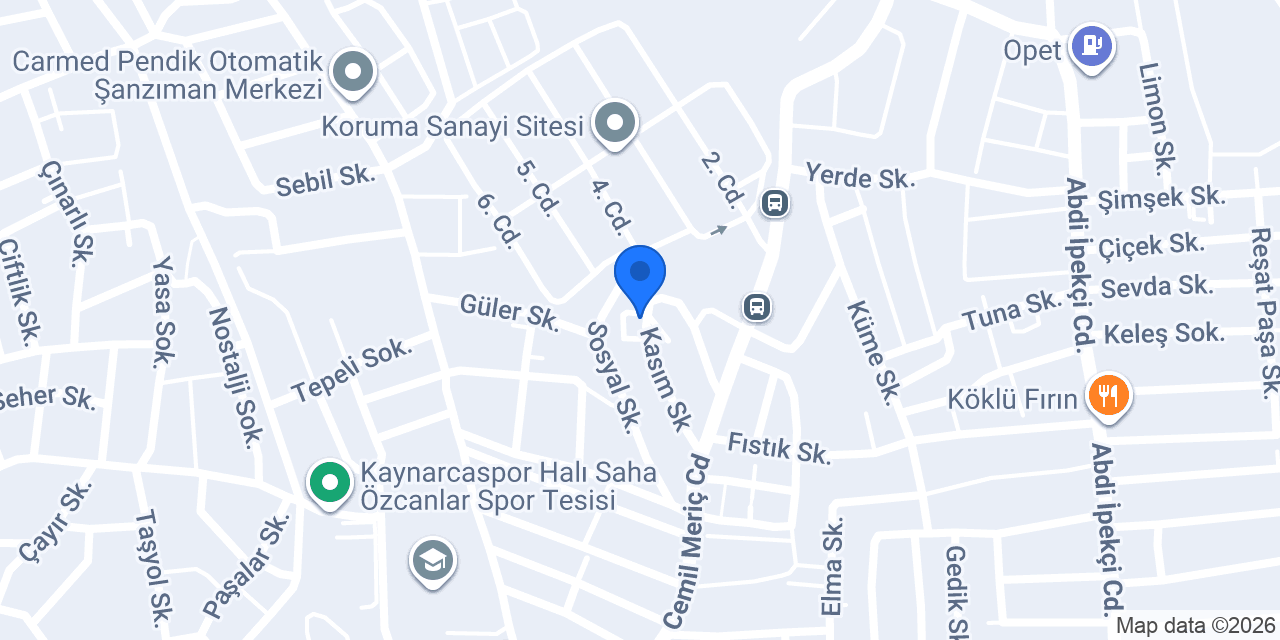 PENDİK İNŞAAT DEKORASYON / TADİLAT konumu