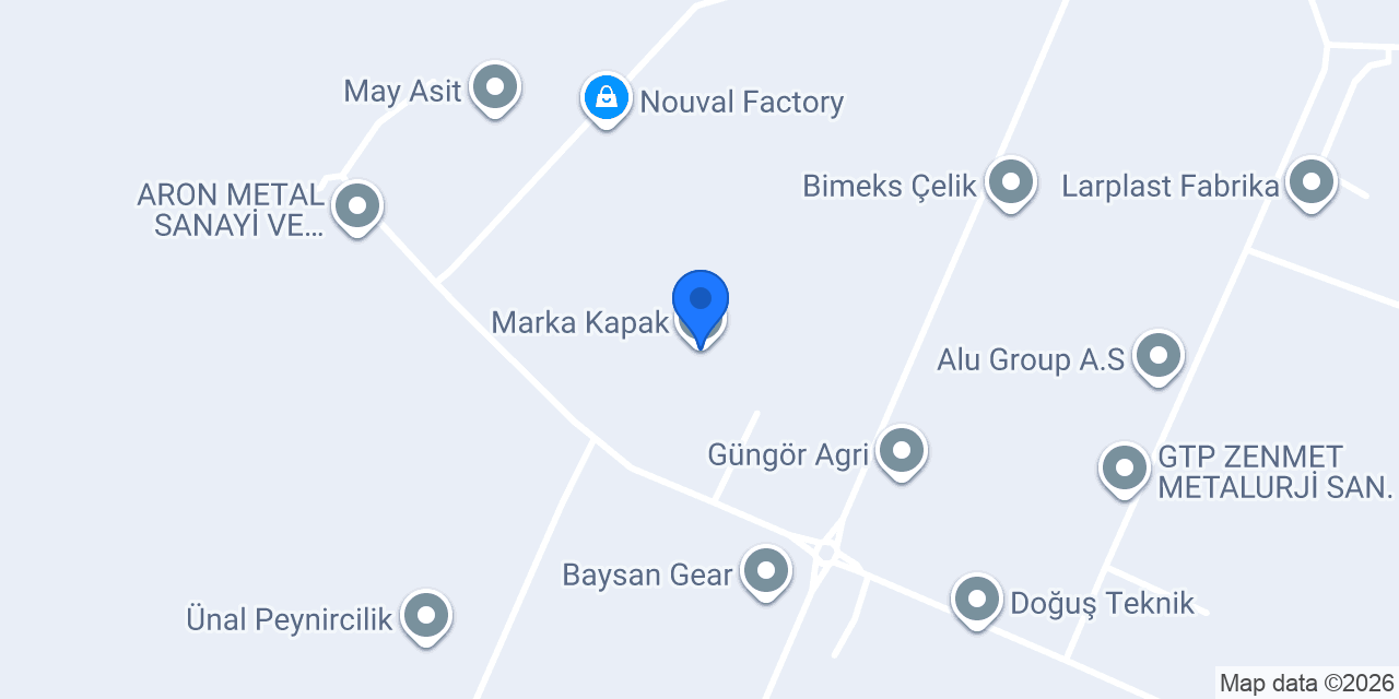 Marka Kapak konumu