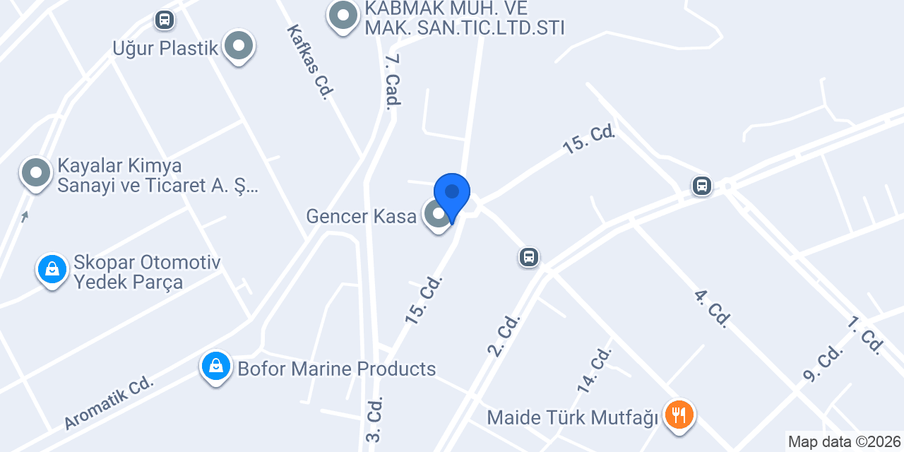 Gencer Karavan konumu