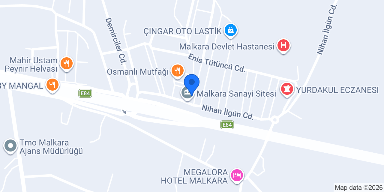 Burçak Ticaret konumu
