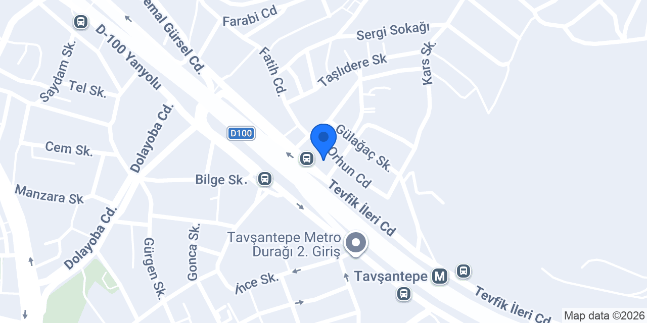 Danende Hotel Pendik konumu
