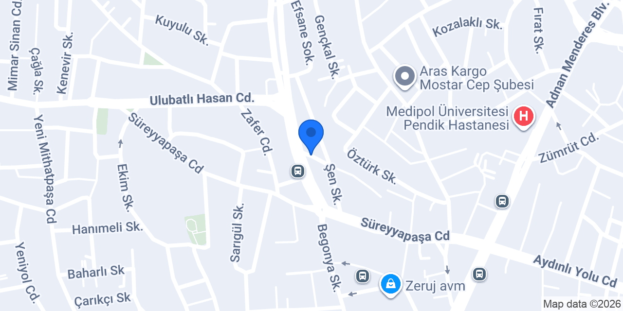 Ateş Ticaret konumu
