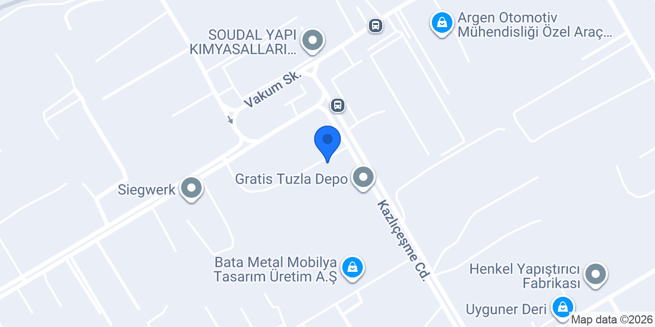 Laska Kauçuk konumu