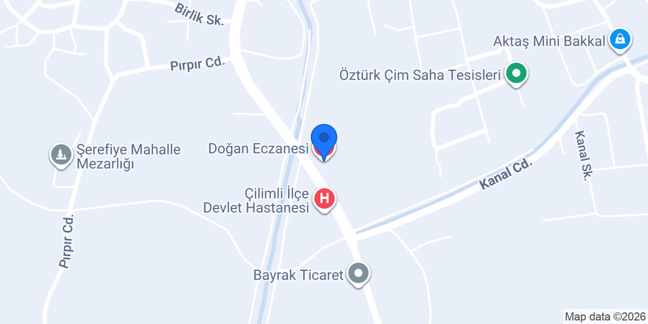 Doğan Eczanesi konumu