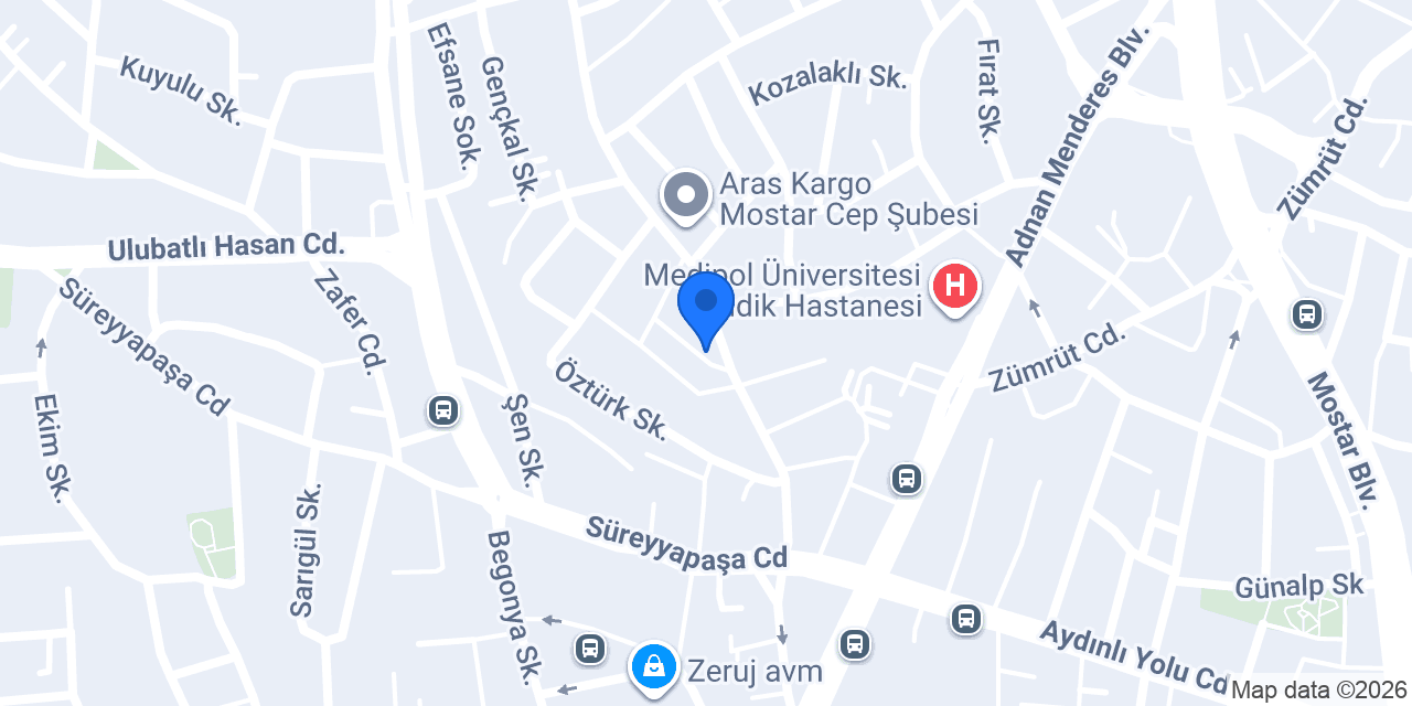 Depoevim Eşya Deposu konumu