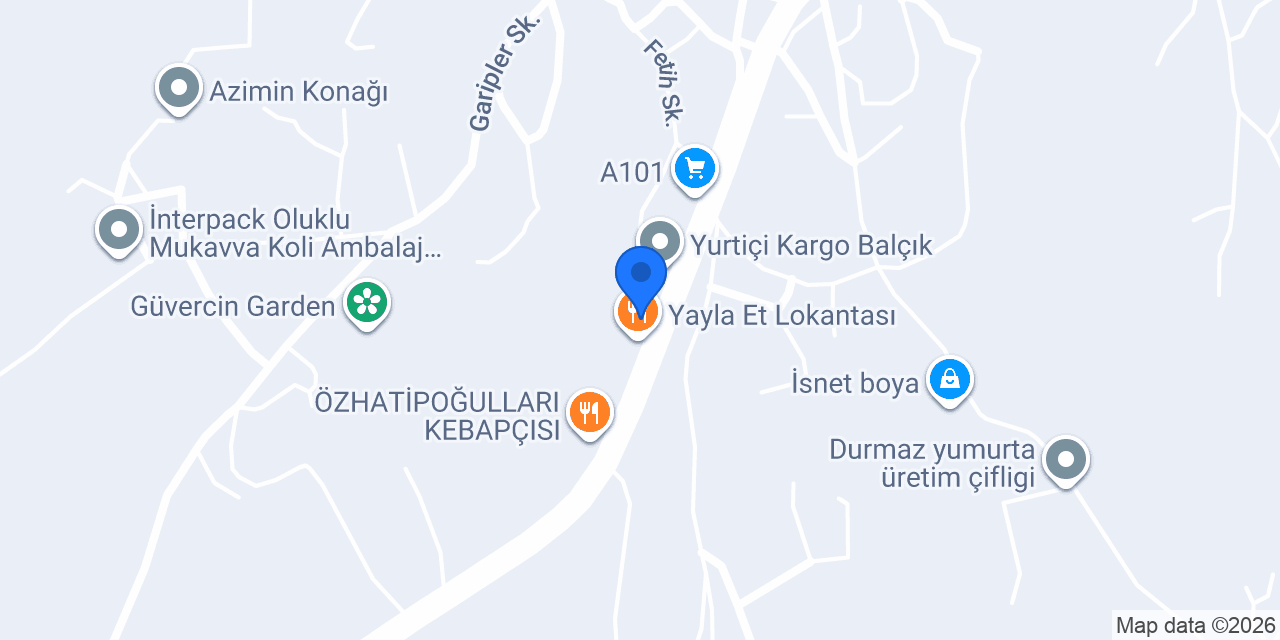 Yeterler Emlak konumu
