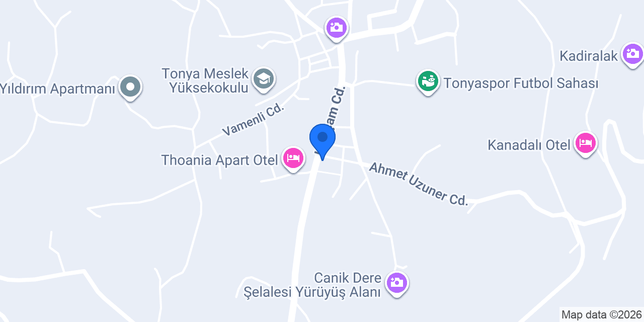 Konak Pide Salonu konumu