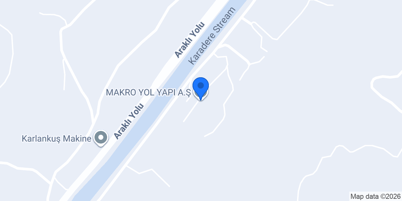 MAKRO YOL YAPI A.Ş. konumu