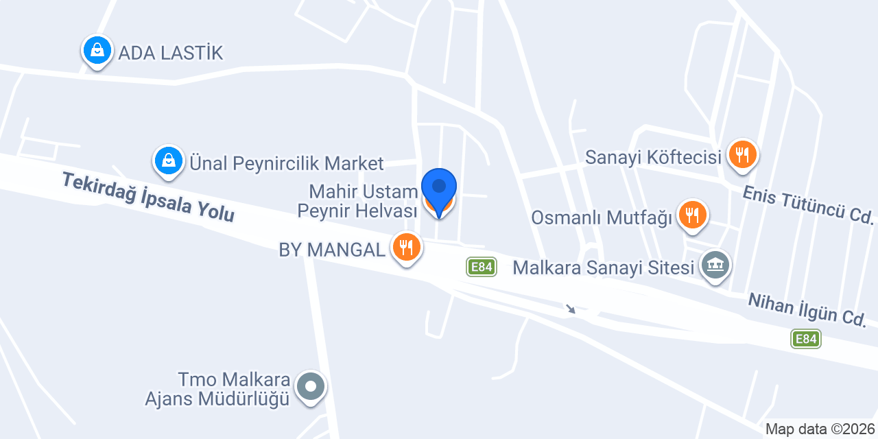Mahir Ustam Peynir Helvası konumu