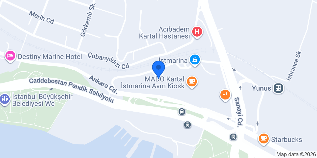 Greenwich Coffee İstmarina Avm konumu