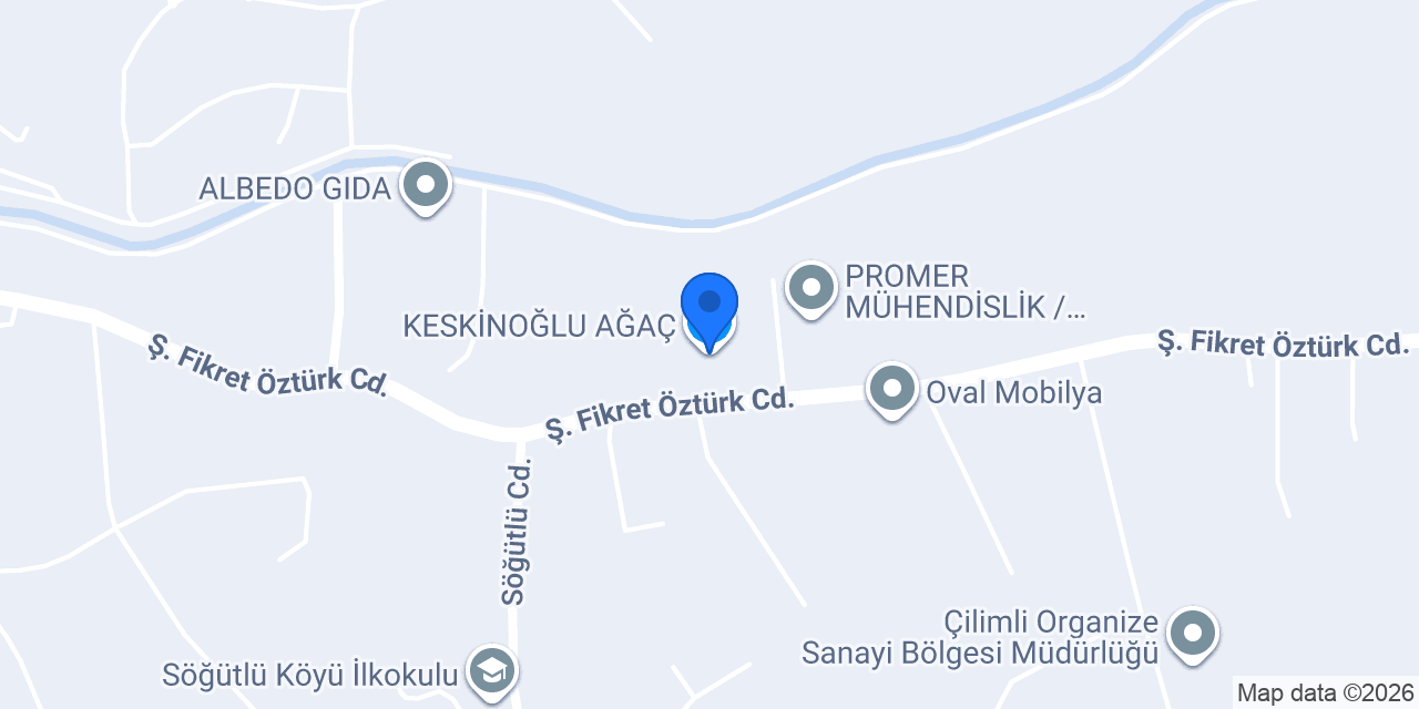KESKİNOĞLU AĞAÇ konumu