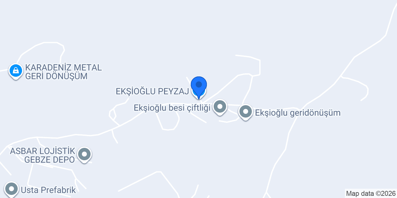 EKŞİOĞLU PEYZAJ konumu