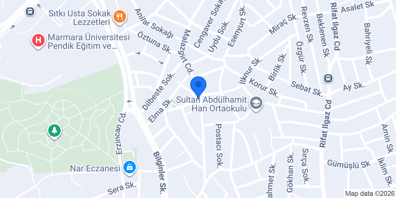 MARMARA ECZANESİ konumu