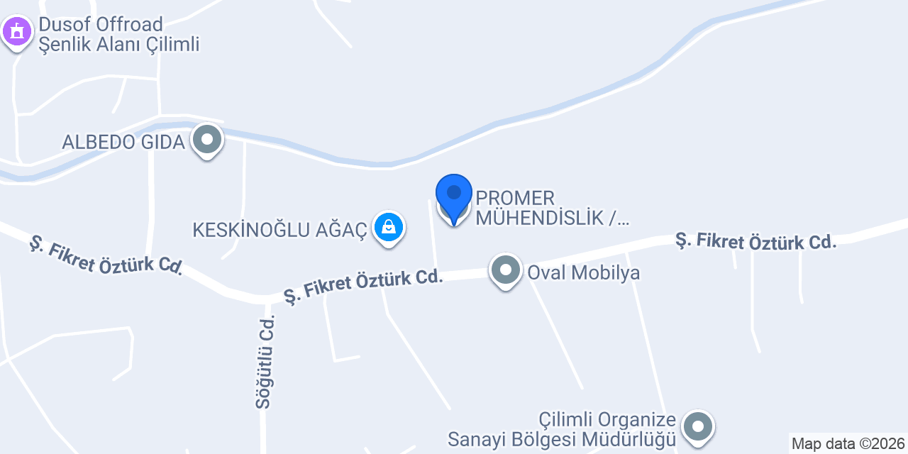 PROMER MÜHENDİSLİK / KOZELİNE konumu