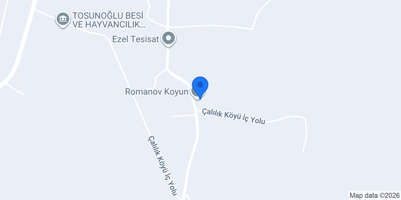Romanov Koyun konumu