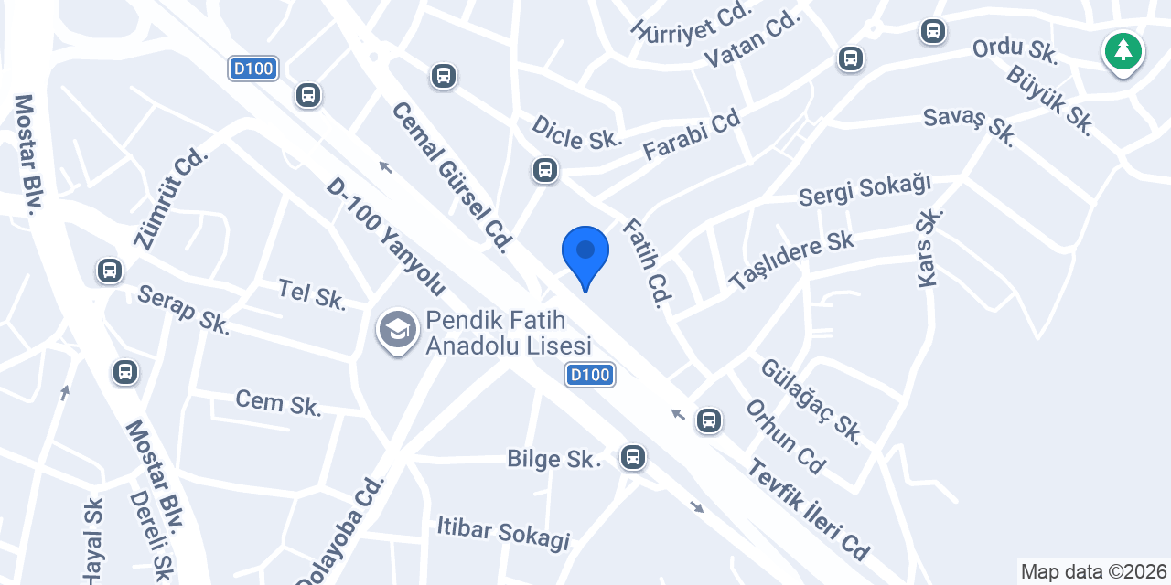 Bossan Endüstriyel mutfak konumu
