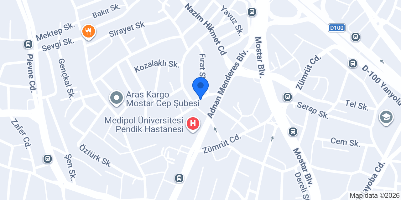 SunCar Pendik konumu