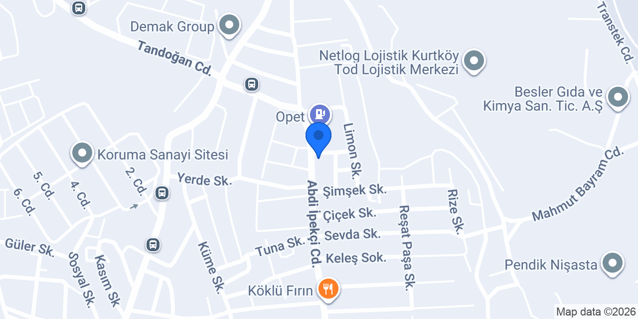 Kuaför Hakan Güngör konumu