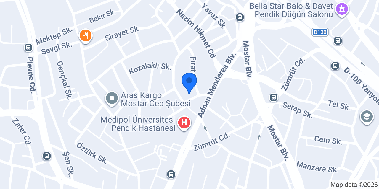 Avcıoğlu Oto Lastik konumu