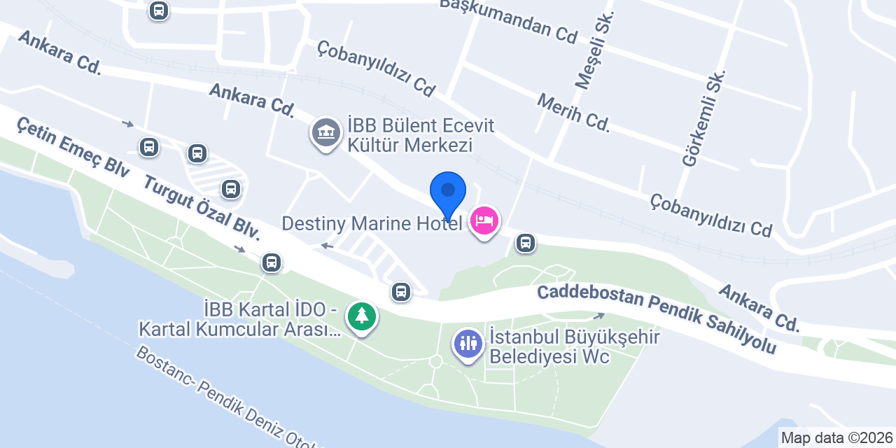 Denizatı Plus Hotel konumu