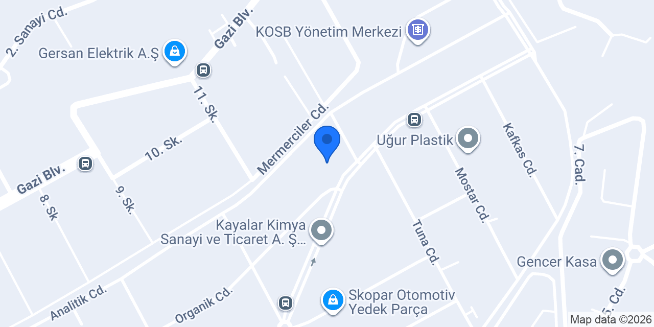 Akplast konumu