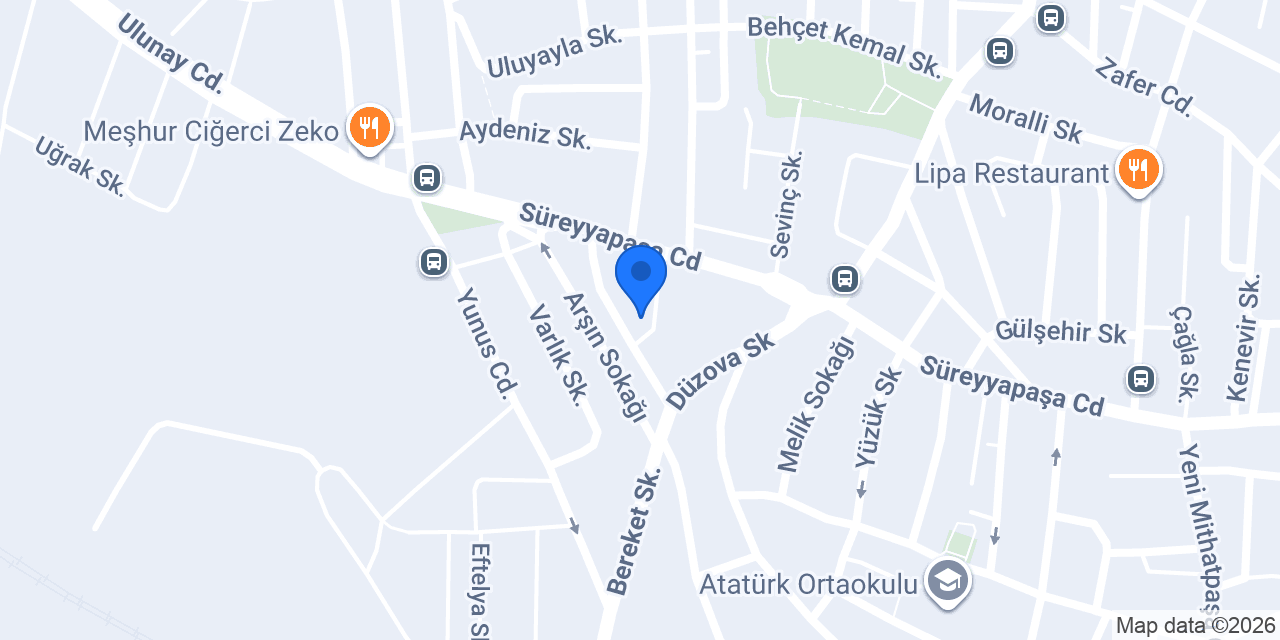 Baymak Servis konumu