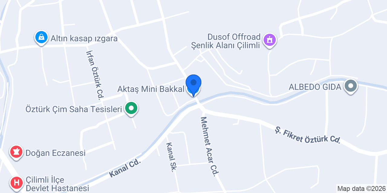 Aktaş Mini Bakkal konumu